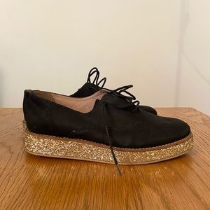 KG By Kurt Geiger Glitter Oxfords